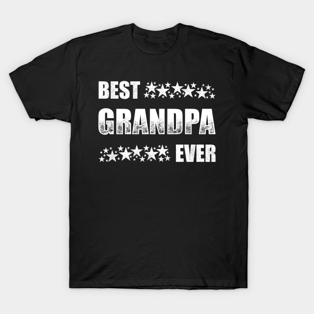 Best Grandpa Ever T-Shirt by TeeMaruf